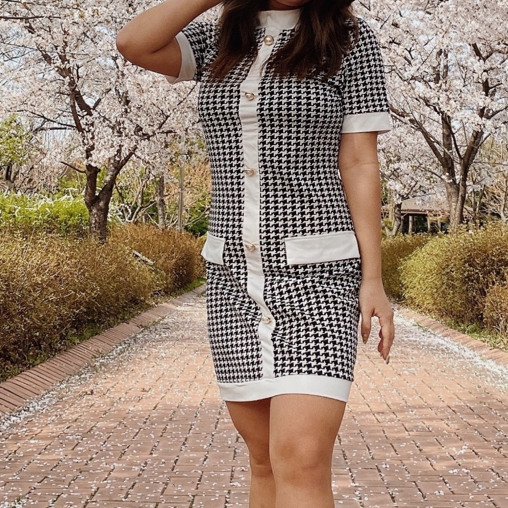 Pattern Work Dress